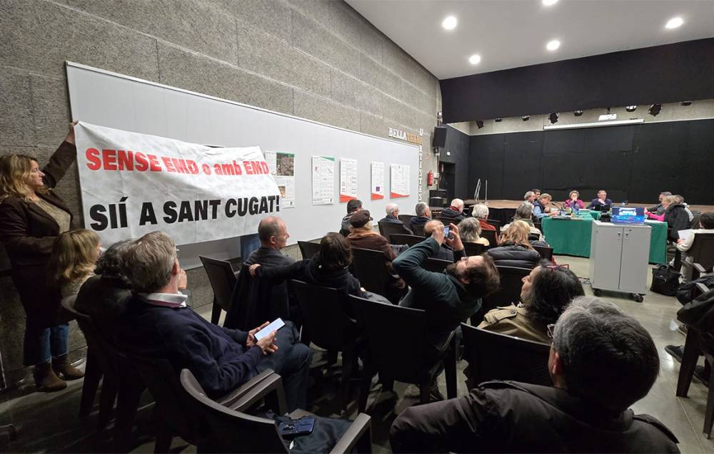 Retiren la moció  sobre una consulta sobre la segregació de Bellaterra amb o sense EMD, en un nou ple carregat de tensió