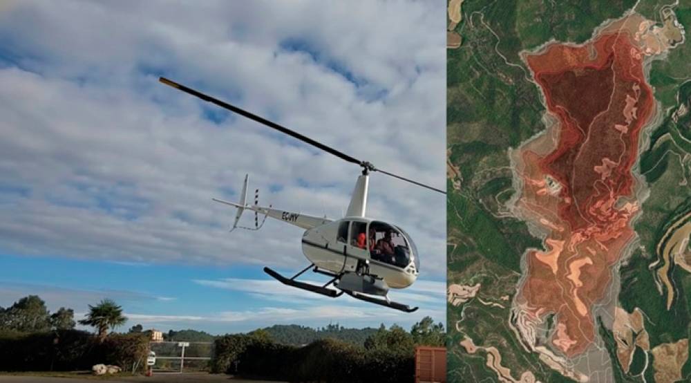 La UAB dissenya un simulador en temps real de propagació d'incendis forestals