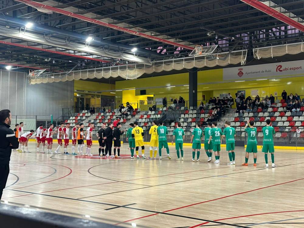 El Rubí domina i supera el Cerdanyola en un partit obert i de molts gols (6-3)