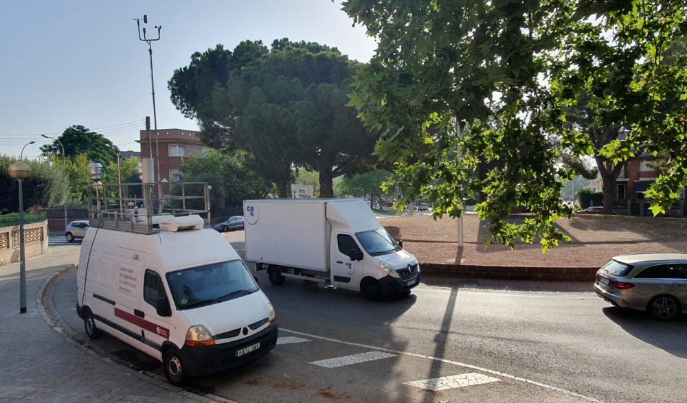 La unitat mòbil de control de la contaminació atmosfèrica torna a Cerdanyola