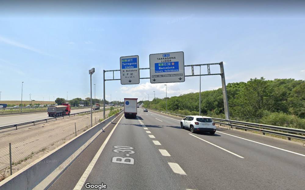 El Ministeri de Transports aplicarà mesures de reducció de soroll a la B30 entre Cerdanyola i Sant Cugat