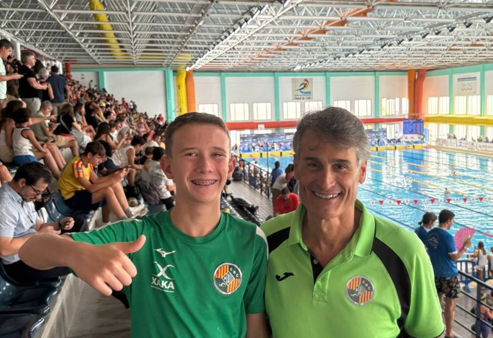 Lucas Sanromà i Alejandro Tapias del CN Cerdanyola participen als Campionats d'Espanya Aleví i Infantil de Natació