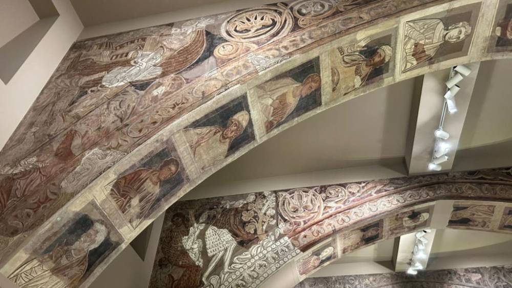 La Taula del Patrimoni de Cerdanyola dona suport al MNAC en la defensa de la conservació de les pintures murals de Sixena