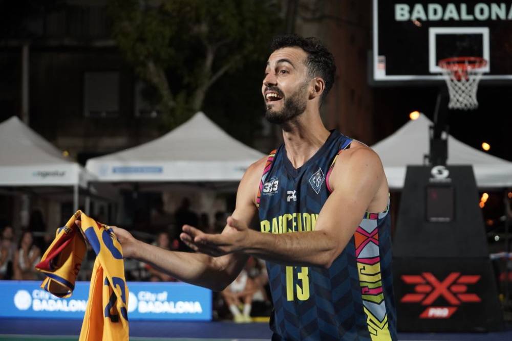 El cerdanyolenc Guim Expósito guanya el Circuit PRO 3x3 FCBQ a Badalona