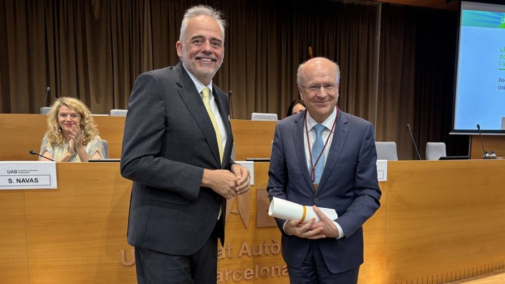 La UAB premia els valors de la Unió Europea amb l’Honoris Causa a Koen Lenaerts