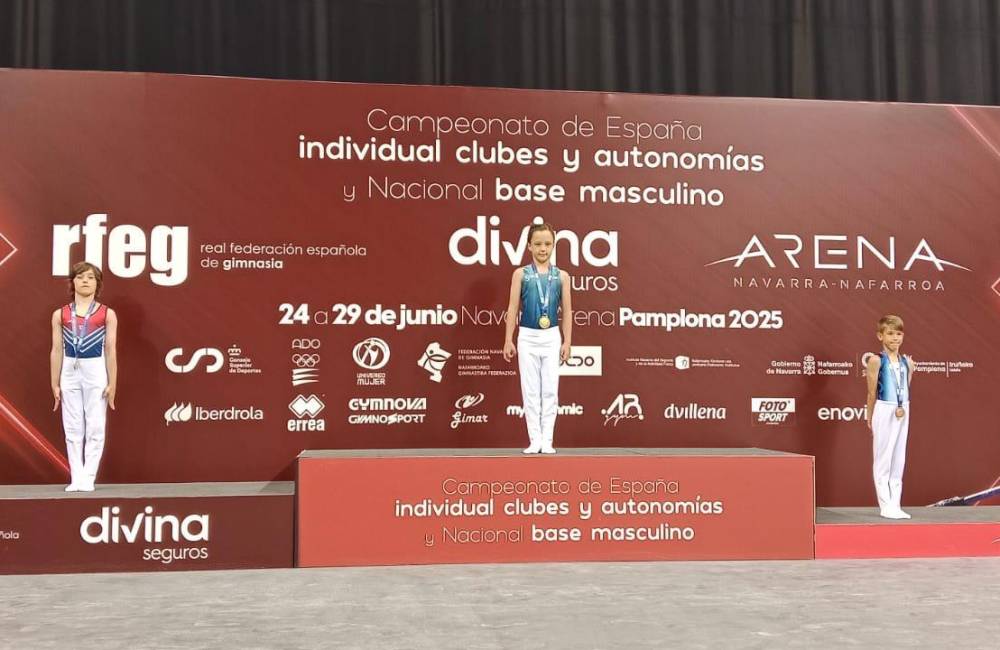 El Cerdanyolenc Guerau Busquets, campió d’Espanya de barra fixa en Gimnàstica Artística Masculina