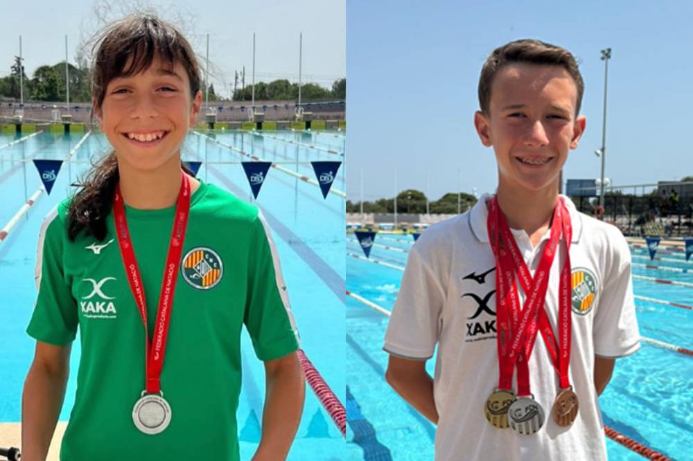 El Club Natació Cerdanyola assoleix cinc medalles en una participació exitosa als Campionats de Catalunya