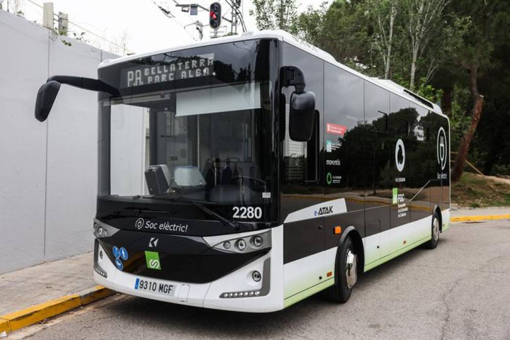 Bus elèctric per connectar  l'estació de Bellaterra al Parc de l'Alba a partir de dilluns