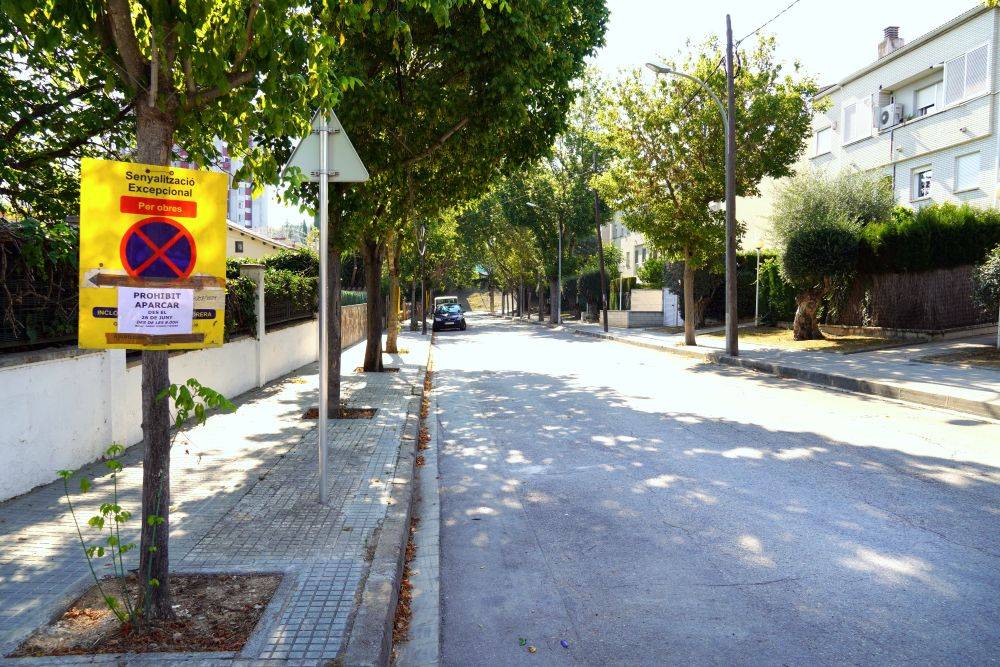 Comencen les obres de reurbanització del carrer Torras i Bages i Negrevernís