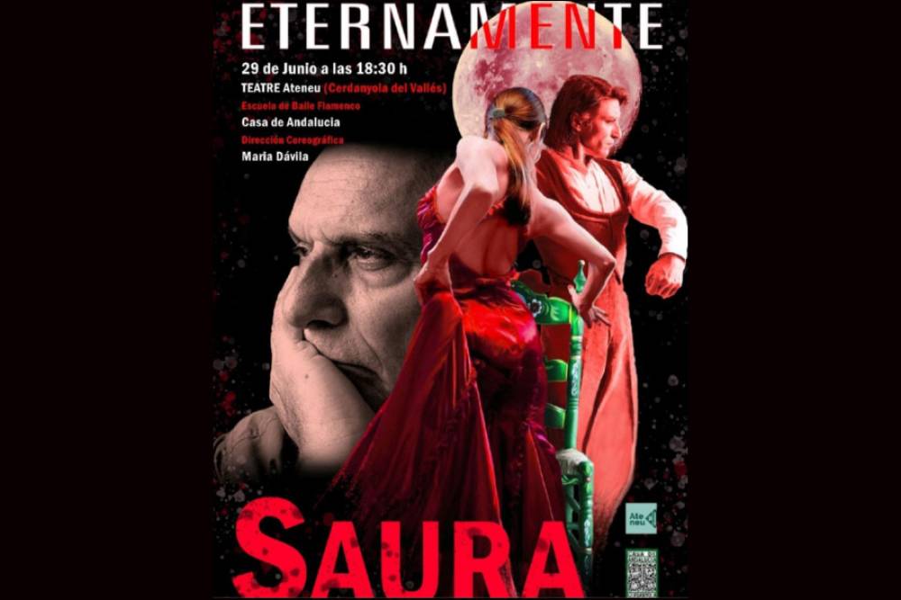 La Casa de Andalucía homenatja Saura al teatre Ateneu