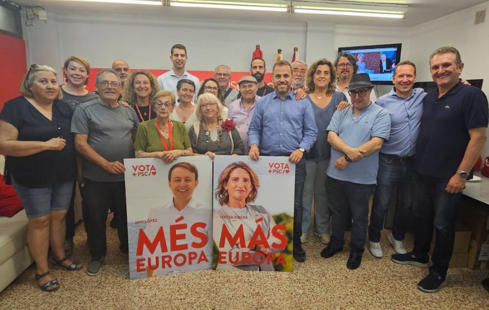 Clara victòria a Cerdanyola d'un PSC que més que dobla a un PP que queda segon a les europees