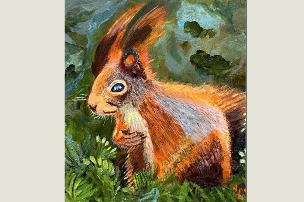 Animals i plantes protagonitzen l'exposició dels alumnes del taller de pintura del Centre Cívic de Bellaterra