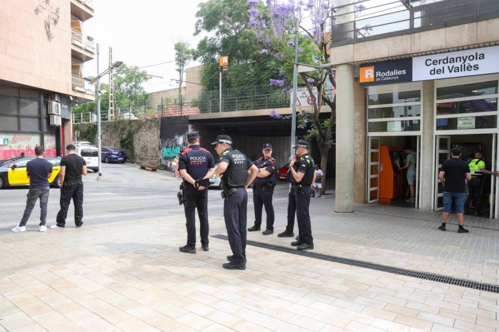 Operatiu policial contra els manters
