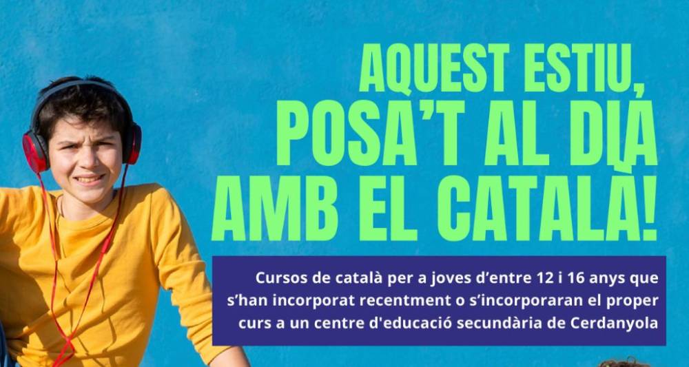 Cursos de català adreçats a joves nouvinguts