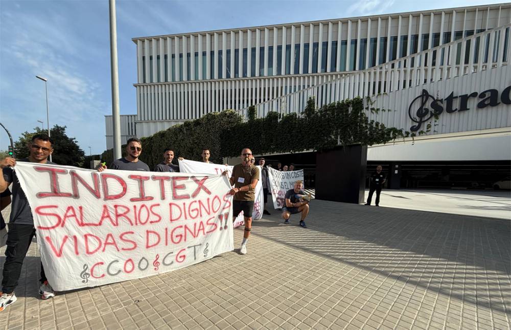 La plantilla de Stradivarius reclama una millora justa de les condicions laborals i salarials