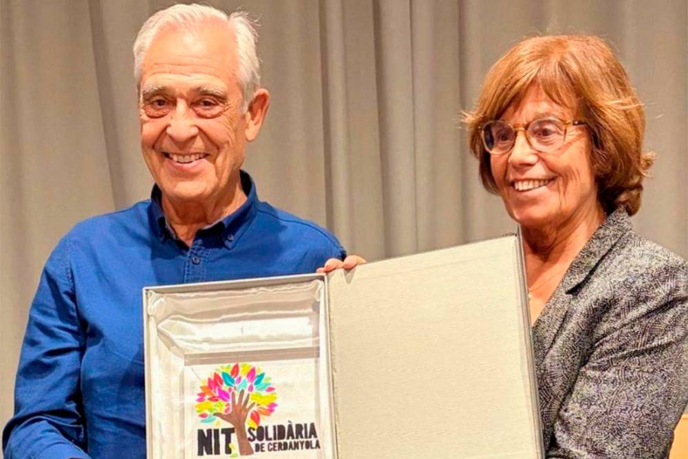 La Nit Solidària guardona les dècades de treball per la infancia a l’Àfrica de Josep Grifoll