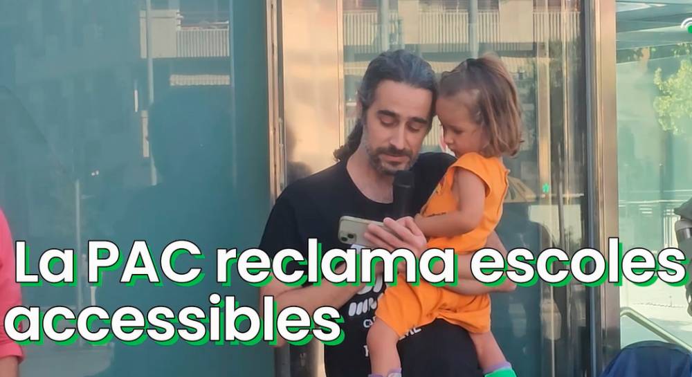 La PAC reclama un Pla de supressió de barreres per garantir escoles accessibles