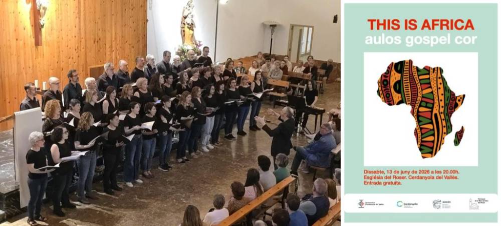 Aulos Gospel Cor oferirà ritme, espiritualitat i essència africana en un concert a l'Església del Roser