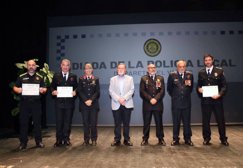 La Policia Local rep un reconeixement per la seva tasca en mobilitat segura