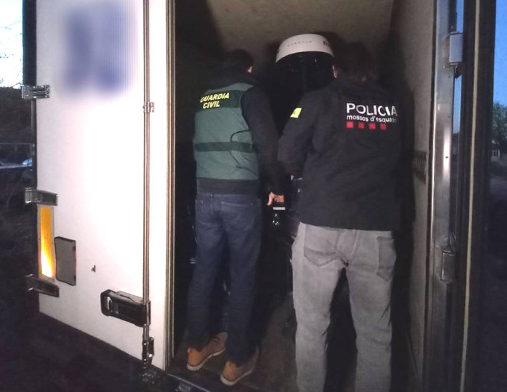 Operació policial a l'àrea de Barcelona contra el tràfic de haixix amb entrades a Cerdanyola
