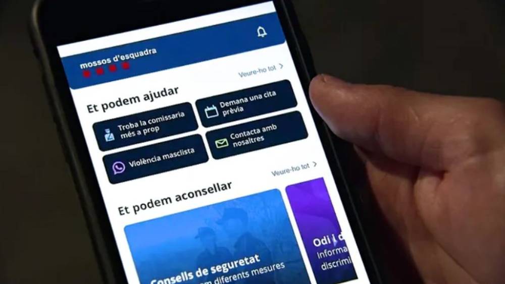 La Policia de la Generalitat Mossos d’Esquadra disposa d’una nova APP dels Mossos, una aplicació dissenyada en català, castellà, aranès i anglès