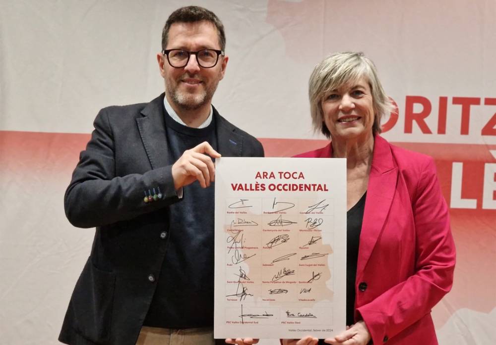 Els socialistes del Vallès Occidental fusionen les federacions de la comarca