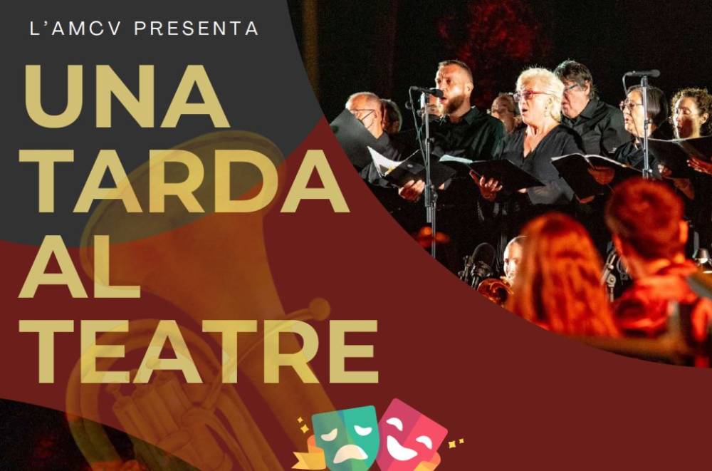 La Banda i la Coral de l’AMCV proposen per al Concert de Primavera una tarda de teatre musical