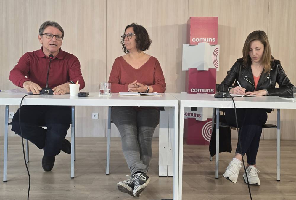 Els Comuns reclamen començar la construcció d’habitatges del Direccional pels pisos públics