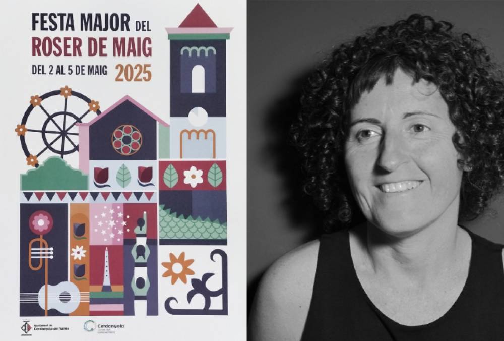 Susana Calvo Boira guanya el concurs del cartell del Roser de maig 2025
