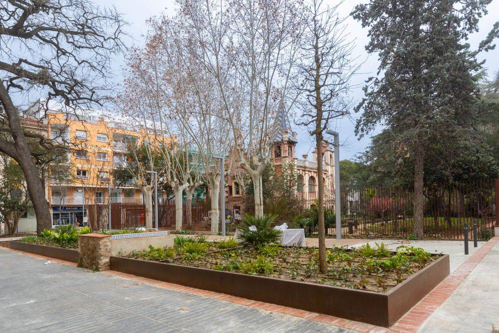 El jardí de Can Llopis obre com un nou espai per a la ciutadania