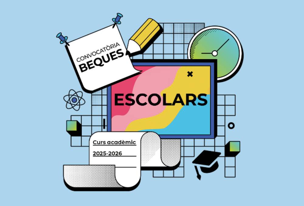 L’Ajuntament obre demà dimarts la convocatòria de Beques Escolars per al curs 2025-2026