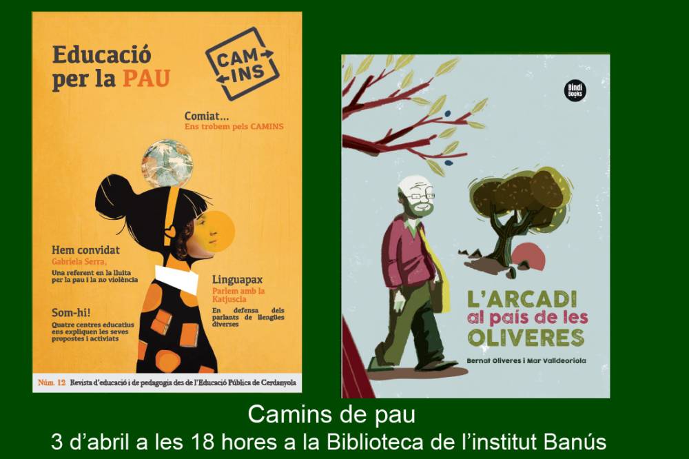 El nou volum de la revista pedagògica cerdanyolenca Camins es dedica a l'Educació per la pau