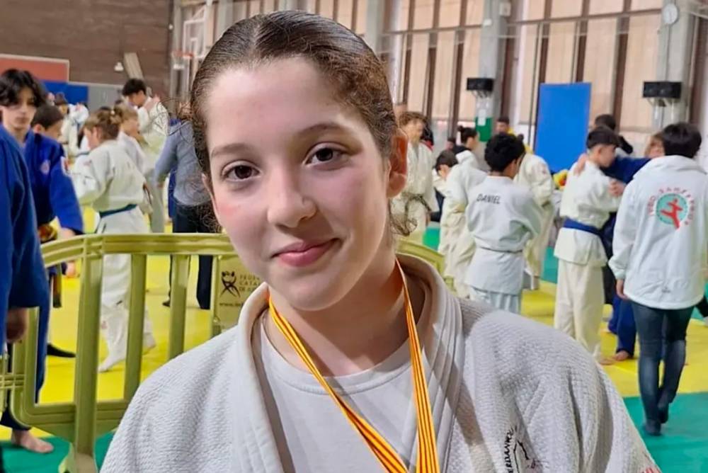 Marta Recuero guanya la copa catalana de judo infantil