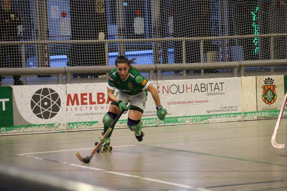Punt molt valuós del Cerdanyola CH femení a Can Xarau (1-1)