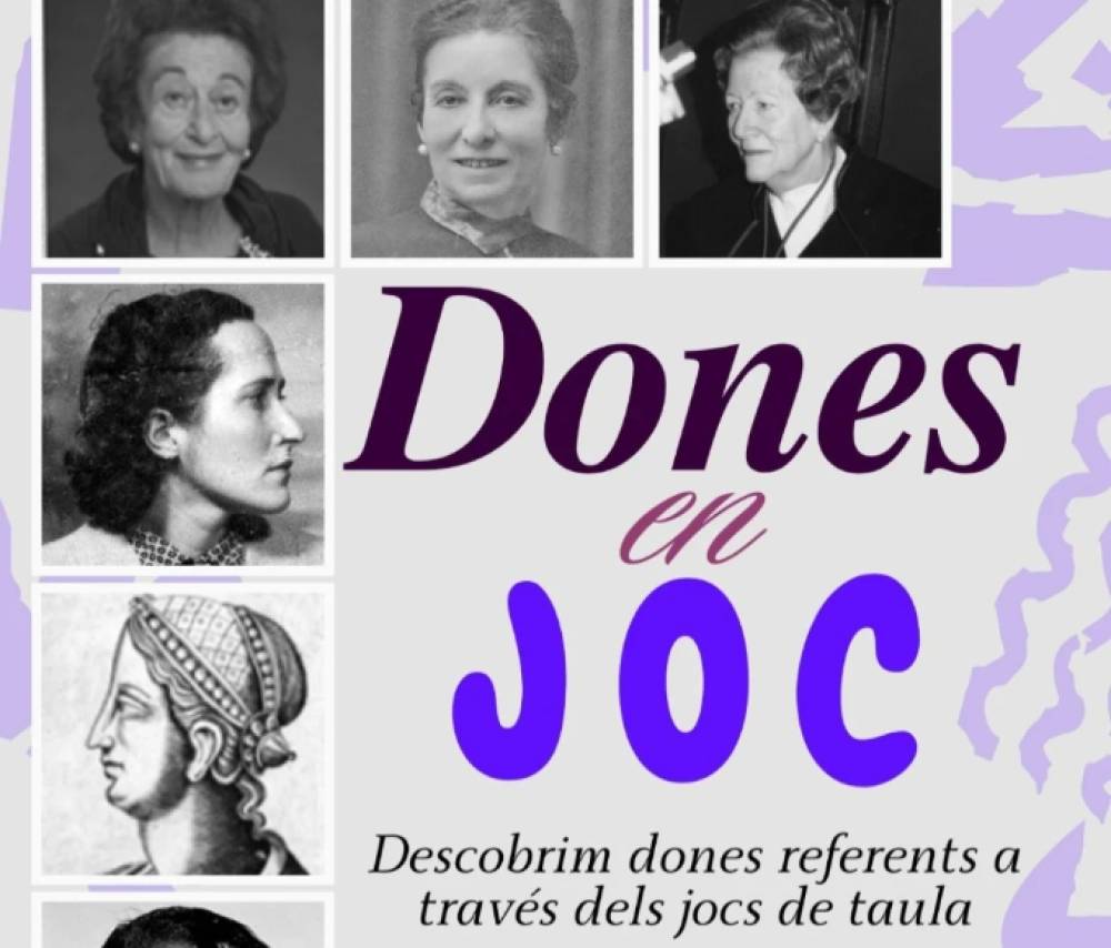 'Dones en joc', jocs de taula per descobrir la trajectòries de dones excepcionals