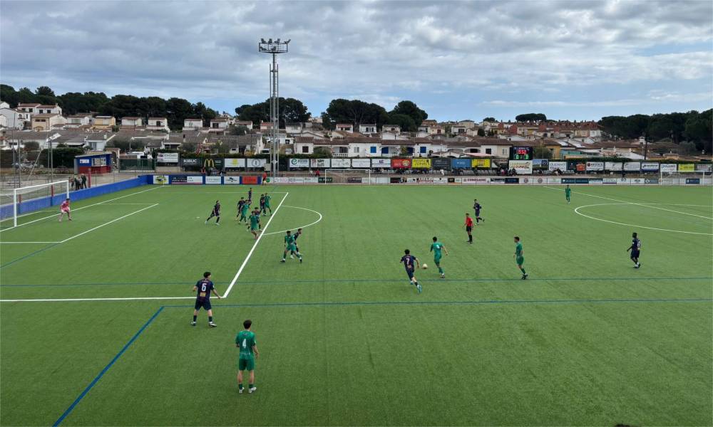 El Cerdanyola FC aconsegueix un punt d’or en la seva visita a L’Escala (1-1)