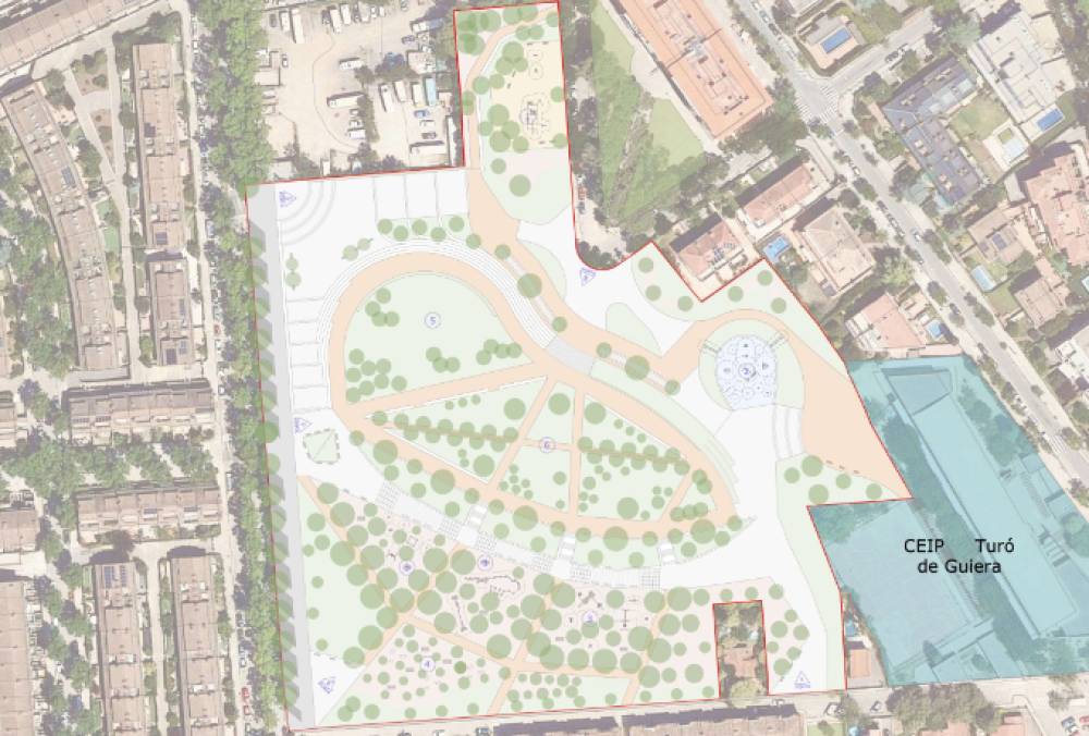 Trobada ciutadana per presentar el projecte del futur parc Flor de Maig