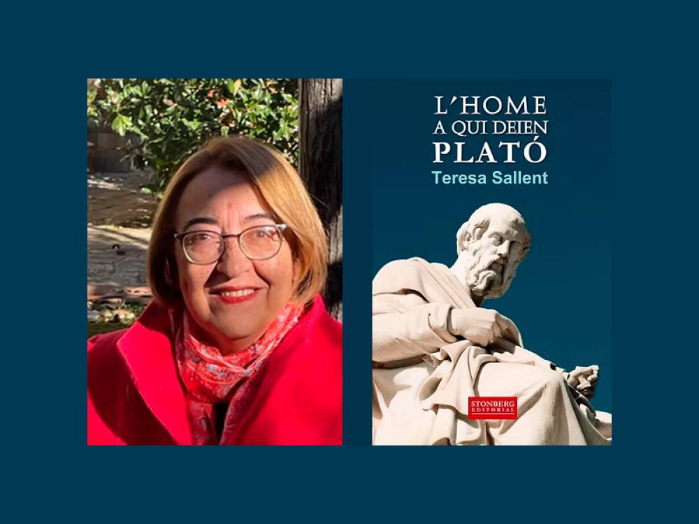 Teresa Sallent presenta un acostament novel·lístic a la figura de Plató