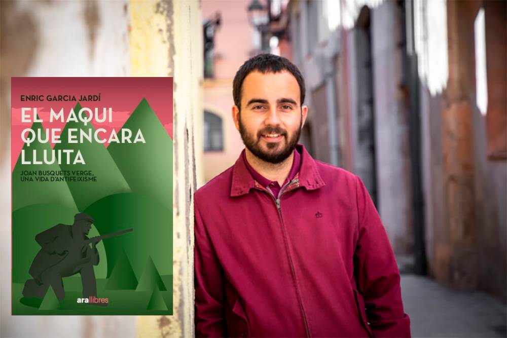 Enric García Jardí presenta El maquí que encara lluita, memòria d'una vida amb lluita, presó, exili i ideals