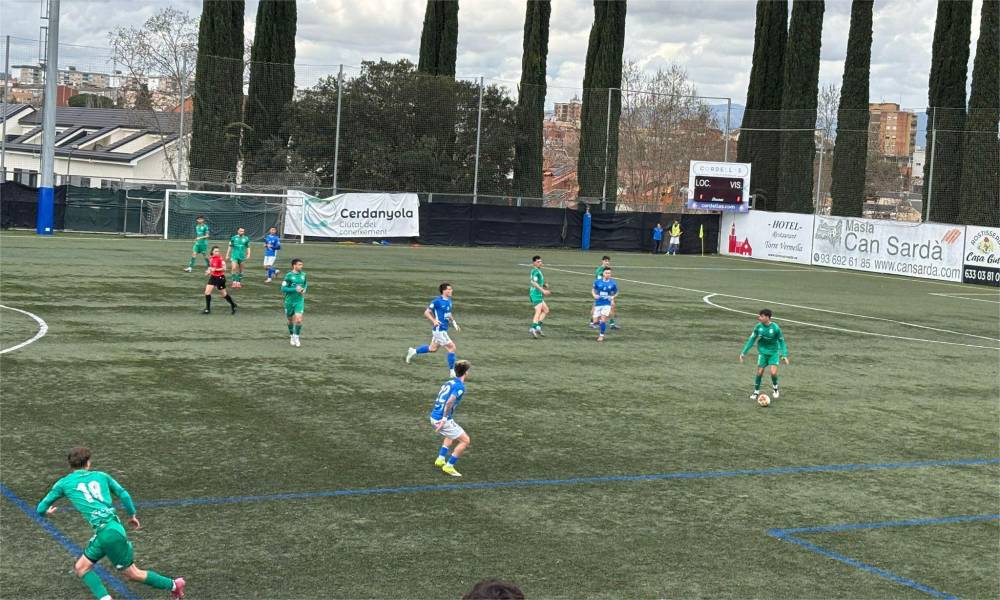 Pol Sánchez firma una nova victòria del Cerdanyola FC a Fontetes (1-0)