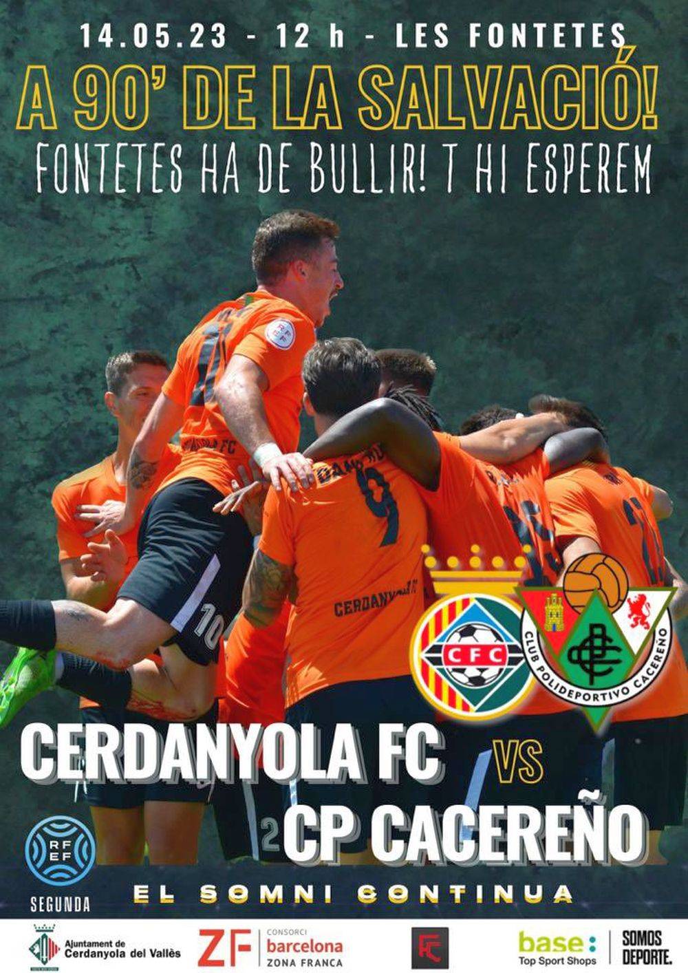 Entrades per gaudir de la permanència del Cerdanyola FC