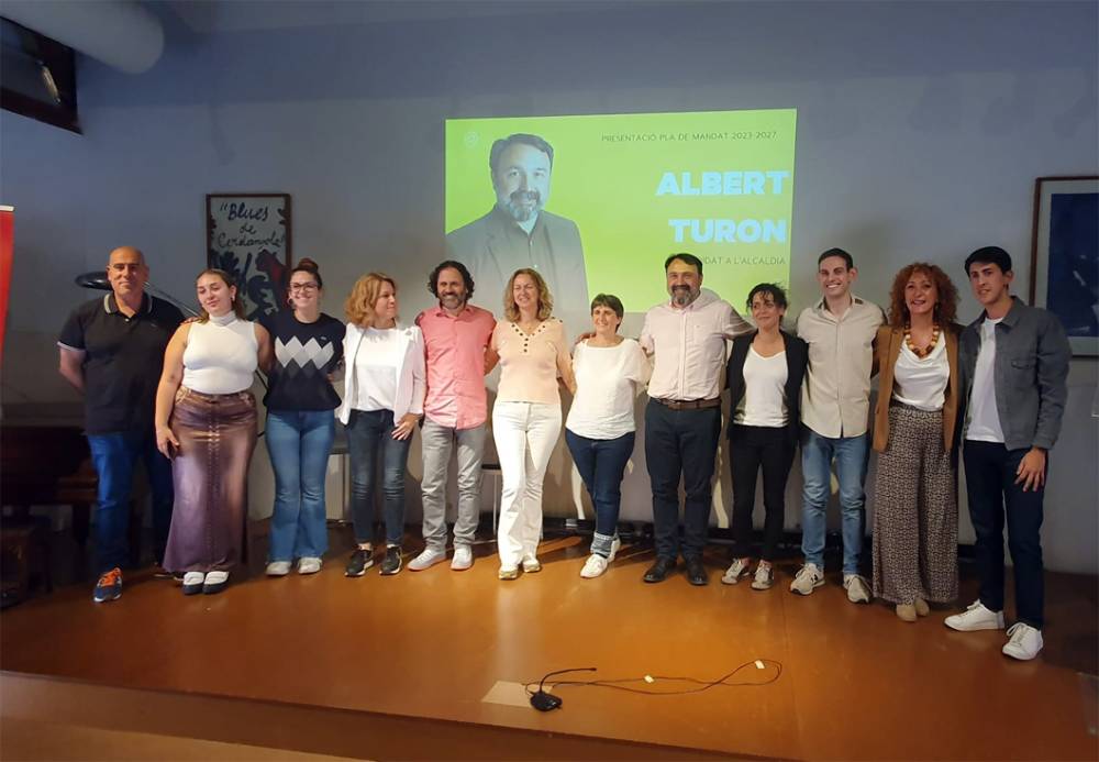 Municipals 23. Albert Turon, cap de llista d’ERC: “Tenim el projecte i volem ser al govern per fer-lo realitat”