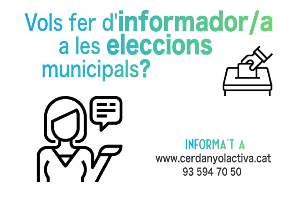 L'Ajuntament contractarà 50 persones en atur per treballar com a informadores a les eleccions municipals del 28M