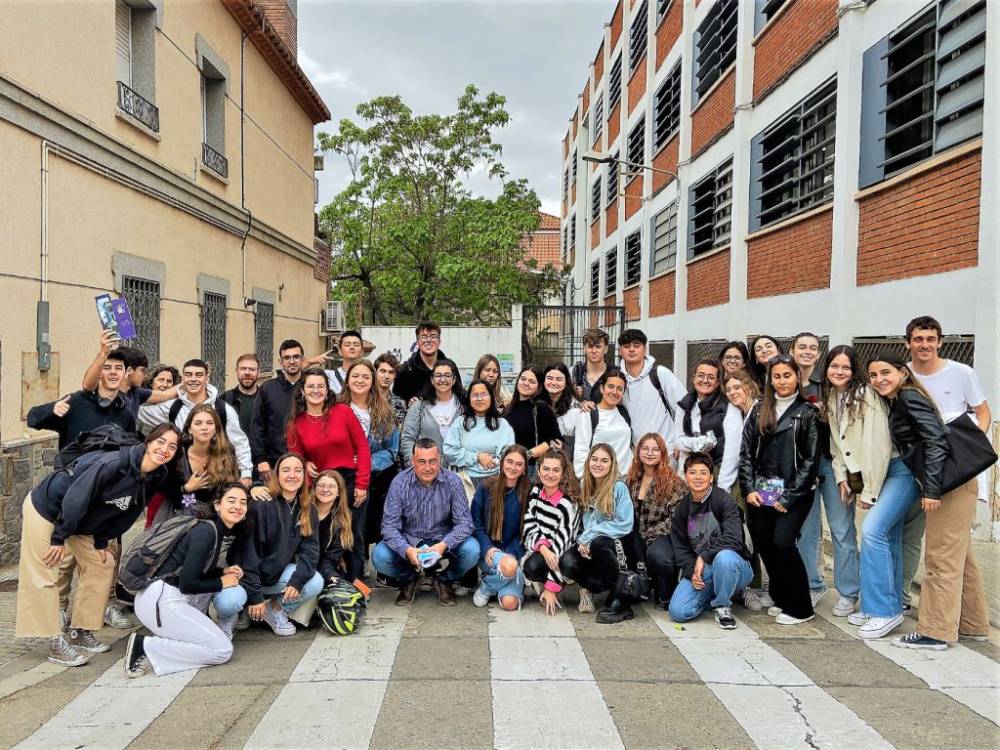 Cerdanyola rep la visita d'alumnat de 1r de Pedagogia de la UAB