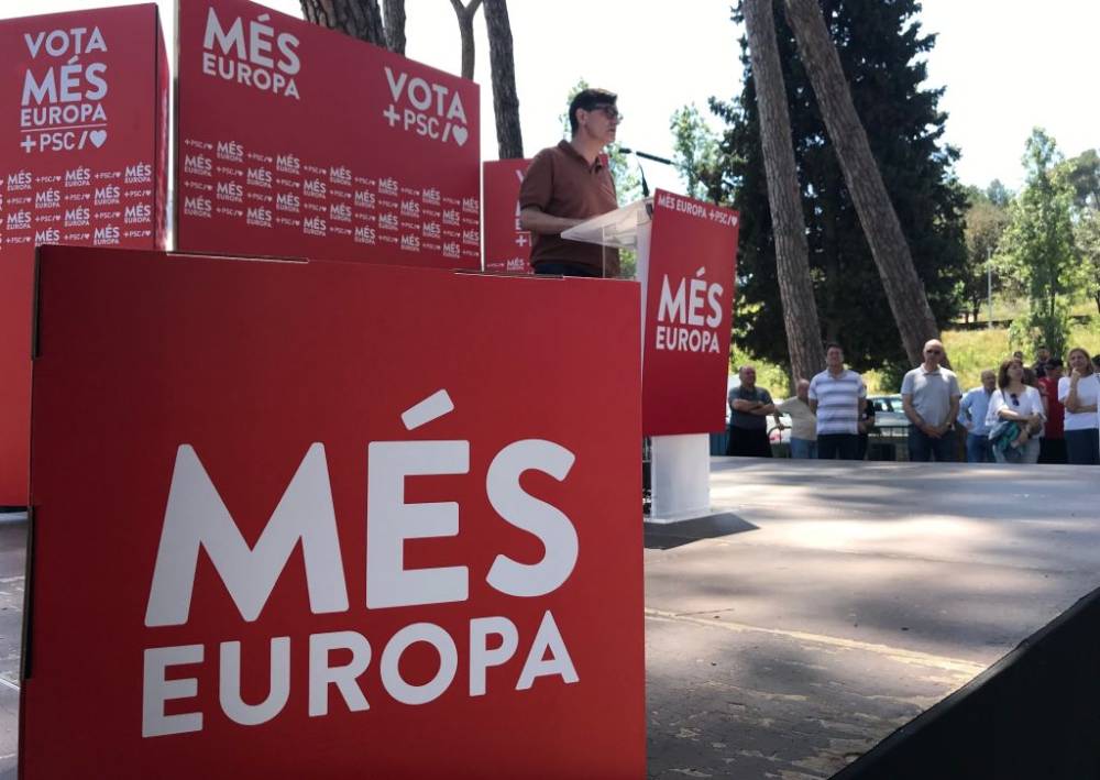 Salvador Illa defensa l’Europa de l’Estat del benestar a la Festa de la Rosa