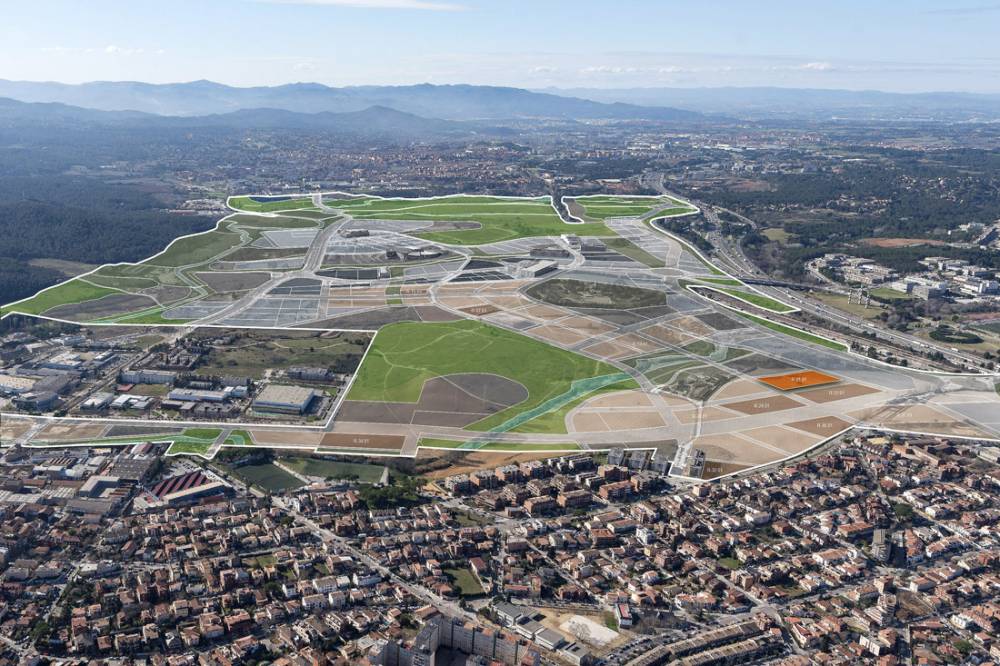 Dues cooperatives d’habitatges compren una parcel·la per fer 283 pisos al Parc de l’Alba
