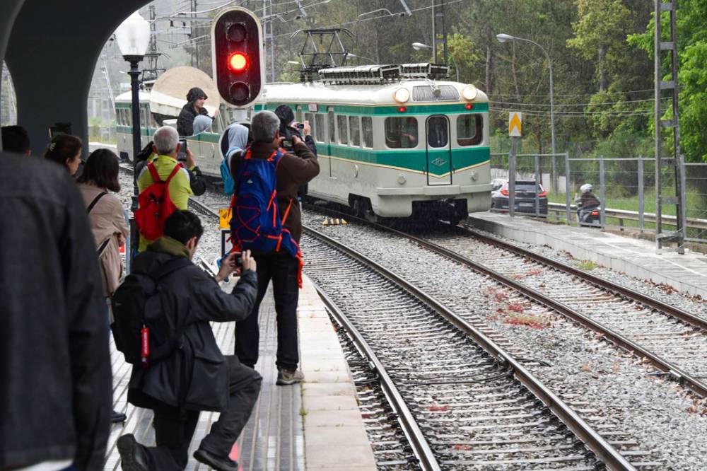 El Tren Granota torna a circular per les vies del Vallès