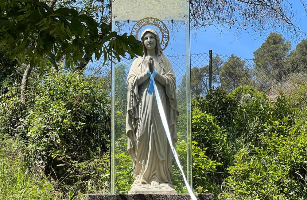 Els devots de Can Cerdà celebren la romeria de la Verge de Lourdes