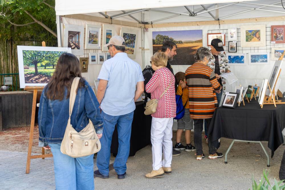 L’art de Cerdanyola es mostra a la Fira de primavera al MAC