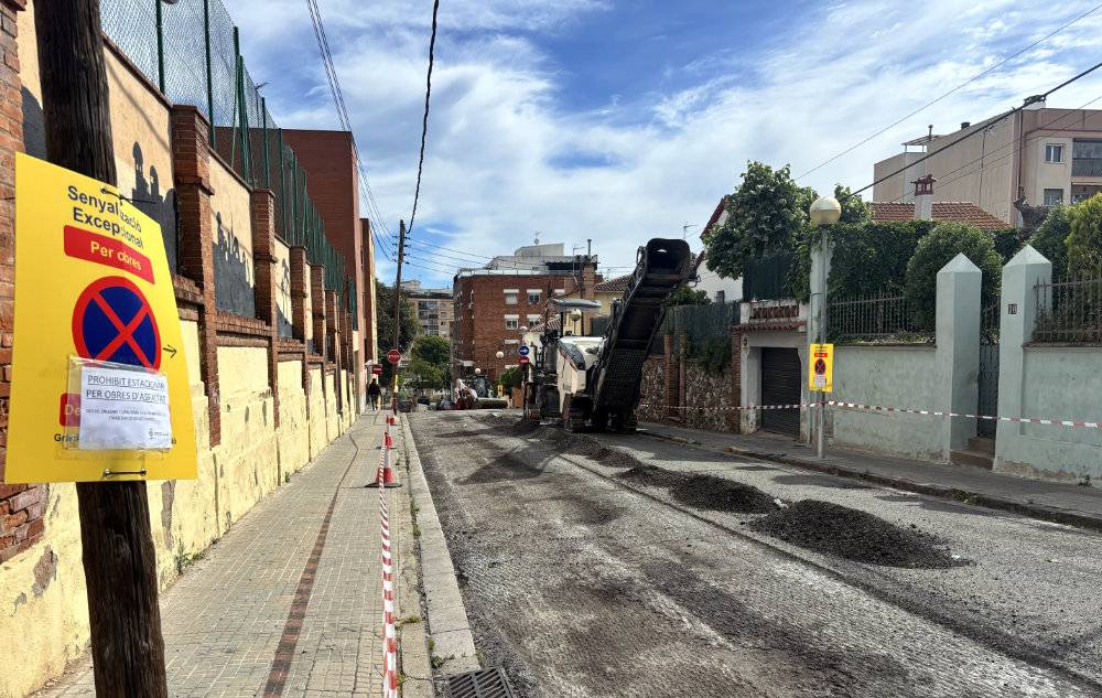 L’Ajuntament continua avançant en el pla d’asfaltat amb una nova fase d’obres